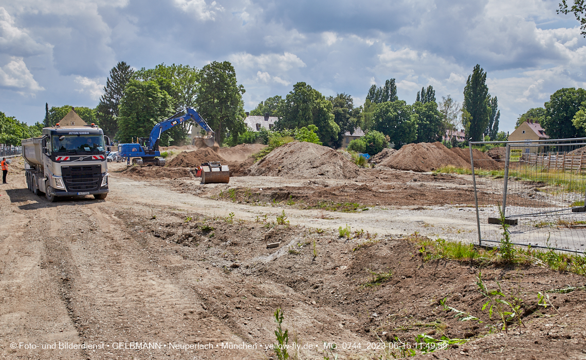 15.06.2023 - Abriss und Neubau der Maikäfersiedlung in Berga am LAim und Neuperlach